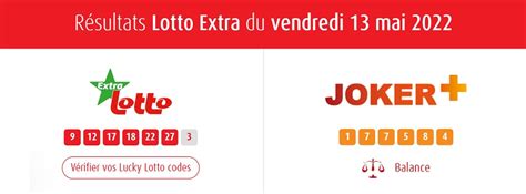 lotto banka 13h aujourd'hui|Vendredi 13 : tirage Extra Lotto belge ce 13 janvier 2023 + un cadeau.
